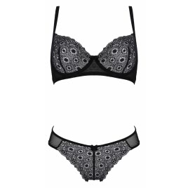 Set Passion Eco Zzinnia Negru S-M