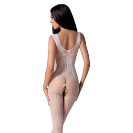 Catsuit Passion BS098 Alb S-L