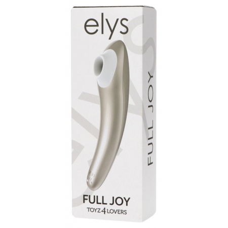 Full Joy 10 Niveluri Stimulator Clitoral Reîncărcabil Gri