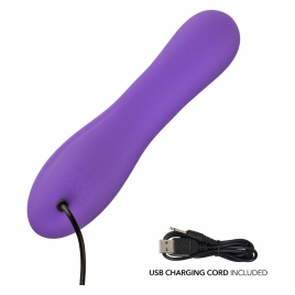 Flex Bend Hold Vibrator Dual 10 Moduri IPX7 Reîncărcabil Mov