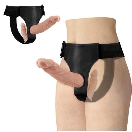 Debra Strap-On Dublu Realist, Ham Reglabil