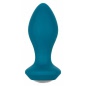 Anal Plug Vibrating Crystal Probe Albastru