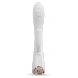 Vibrator Rabbit Dorcel Flexi Heating Alb