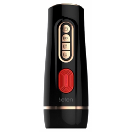 Leten Masturbator Electric 10 Viteze cu Mod Scurgere Negru