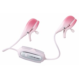 Gemini App-Controlled Vibrating Nipple Clamps Roz