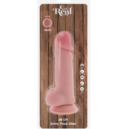 ToyJoy Get Real Deluxe — 28 cm, Senzaţie Naturală