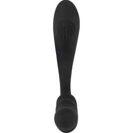 Black Velvets Bendable Dual — 2 Motoare, 10 Moduri, Reîncărcabil Negru