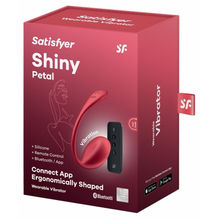 Satisfyer Shiny Petal Red Reîncărcabil 12 Moduri Roșu