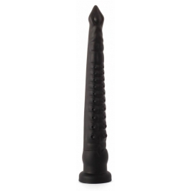X Men Plug Anal PVC Negru cu Ventuză, 59 cm, Stimulare