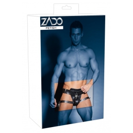 Curea De Castitate Zato Leather Negru