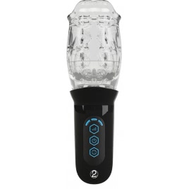 STROKER Masturbator Rotativ Transparent 4 Moduri