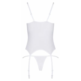 Corset Avanua Silentia Alb L-XL