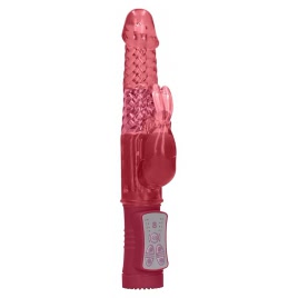 Vibrator Rotating Rabbit Roșu