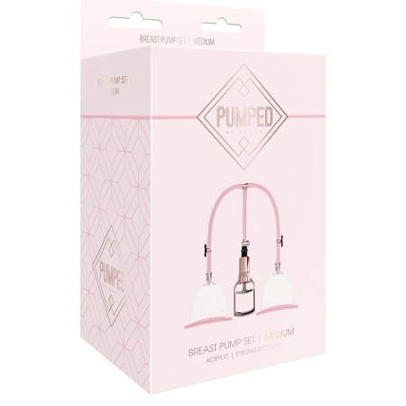 Set Pompă Sâni Medium Rose Gold