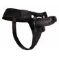 Strap-On Realistic - 8 Inch Negru