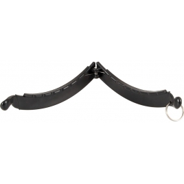 Clema Intimă cu Lesă Bad Kitty – Metalică 11 cm Negru