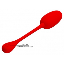 Pretty Love Knucker — Ou Vibrator Roșu, 12 Moduri Roşu