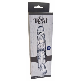 ToyJoy Extension Sleeve XLarge +9.5 cm – Discret Transparent