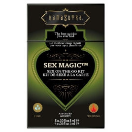 Kama Sutra Kit Portabil Lubrifiant și Gel Încălzitor