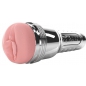 Fleshlight Quiver — Masturbator Vibrant, Reîncărcabil Argintiu