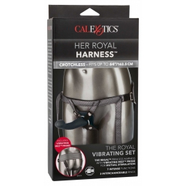 Set Strap-On The Royal Vibrating Negru