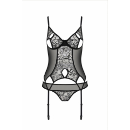 Corset Passion Eco Primula Negru S-M
