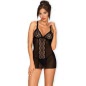 Chemise Obsessive Lucita Negru S-M