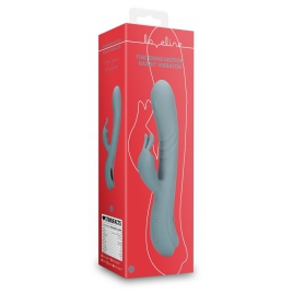 Vibrator Rabbit Loveline By Shots Pentru Stimulare Dublă Gri