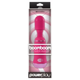 Vibrator Boomboom Power Wand 18cm Roz