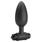 Debra Plug Anal Vibrant 10 Funcții, Flared — Negru