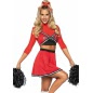 Costum Leg Avenue Varsity Cheerleader Babe Roșu M-L
