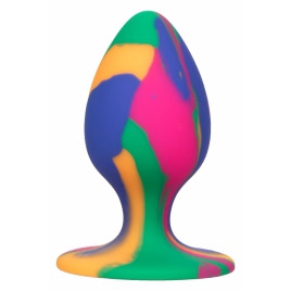 Anal Plug Cheeky Medium Tie-Dye Multicolor