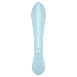 Triple Oh Satisfyer 3 Motoare 12+12 Moduri Reîncărcabil Albastru