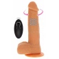 Vibrator Realistic Rotating Beads Natural