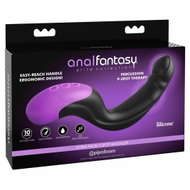 Stimulator Prostată Hyper Pulse P-Spot Negru
