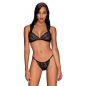Set Obsessive Elisetta Negru L-XL