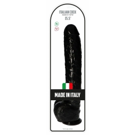 Golia XXL 40 cm Dildo Realist cu Ventuză — Toyz4lovers Negru