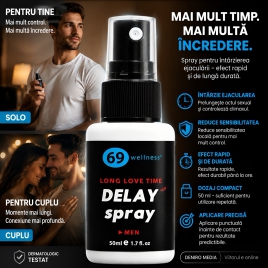 69 Wellness Long Love Time Delay Spray 50 ml