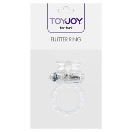 Inel Penis Cu Vibrații Flutter-Ring Transparent