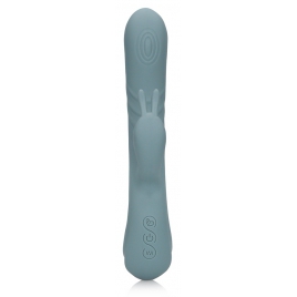 Vibrator Rabbit Loveline By Shots Pentru Stimulare Dublă Gri