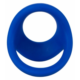 Inel Penis Penis Ball Dual Ring Albastru