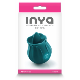 INYA The Kiss - Stimulator Clitoral Reîncărcabil Verde