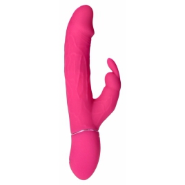 Rabbit Thrill Bunny Vibrator Reîncărcabil, Stimulator Dublu G