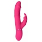 Rabbit Thrill Bunny Vibrator Reîncărcabil, Stimulator Dublu G Roz