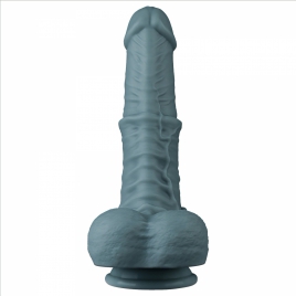 Vibrator Realist Lovetoy Nature Layer 3 Moduri Reîncărcabil Gri