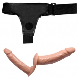 Debra Strap-On Dublu Realist, Ham Reglabil