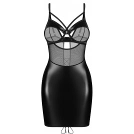 Chemise Dominna Obsessive Negru L-XL