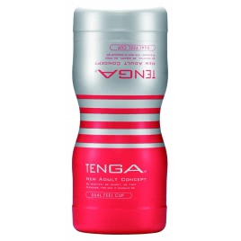 Masturbator Tenga Dual Feel Cup Medium Rosu DDS