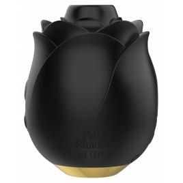 Fifty Shades Of Grey Hearts Flowers Stimulator 6 Viteze Negru
