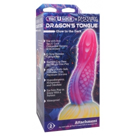 Limba De Dragon Fosforescent Doc Johnson – Multicolor